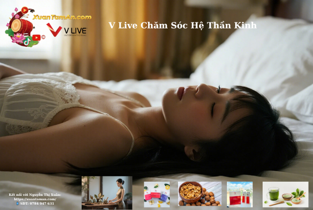 V Live Chăm Sóc Hệ Thần Kinh: 5 Nhóm Thực Phẩm Bổ Sung Giúp Ngủ Ngon 2025